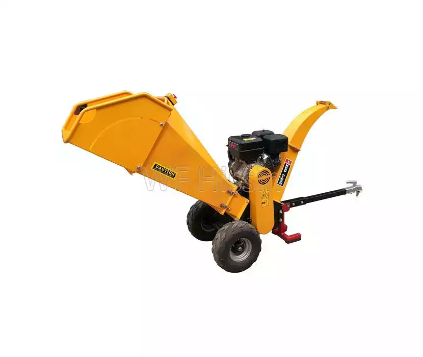 Wood branch chipper